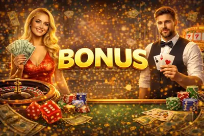 Attractive welcome bonus with cash prizes roulette and playing cards